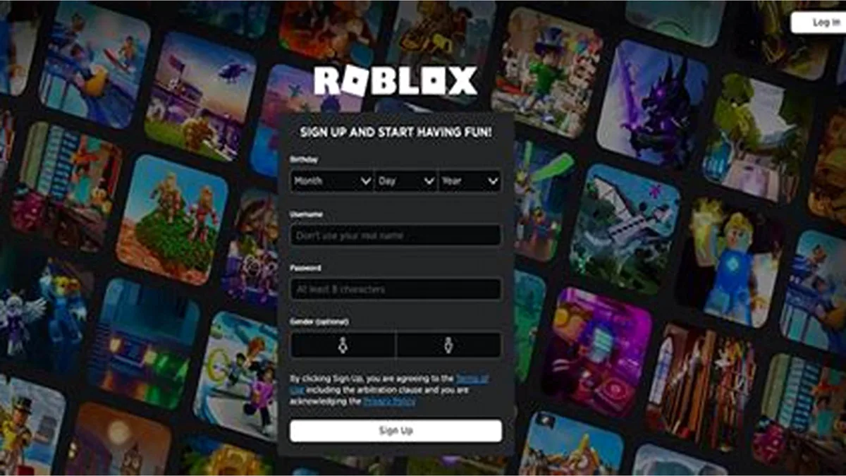 roblox login